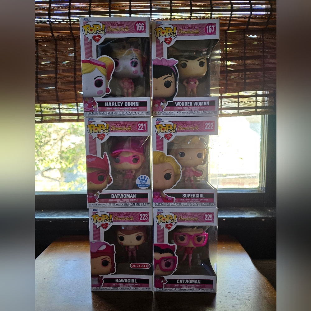 Funko Pops with Purpose DC Bombshells Complete set